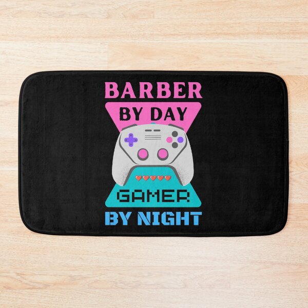 Item preview, Barber By Day Gamer By Night designed and sold by 9N20.