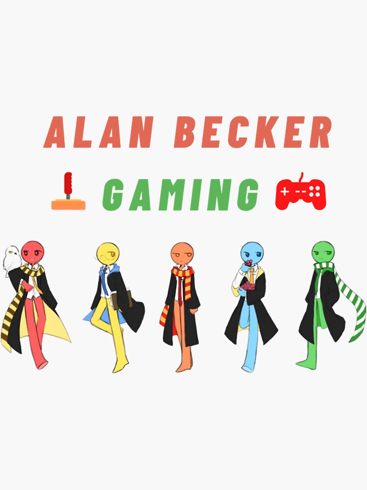 alan becker gaming,funny alan becker gaming stickers Magnet for