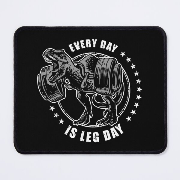 Item preview, Every Day Is Leg Day T-Rex Weightlifters Item Essential T-Shirt designed and sold by gloria1os.
