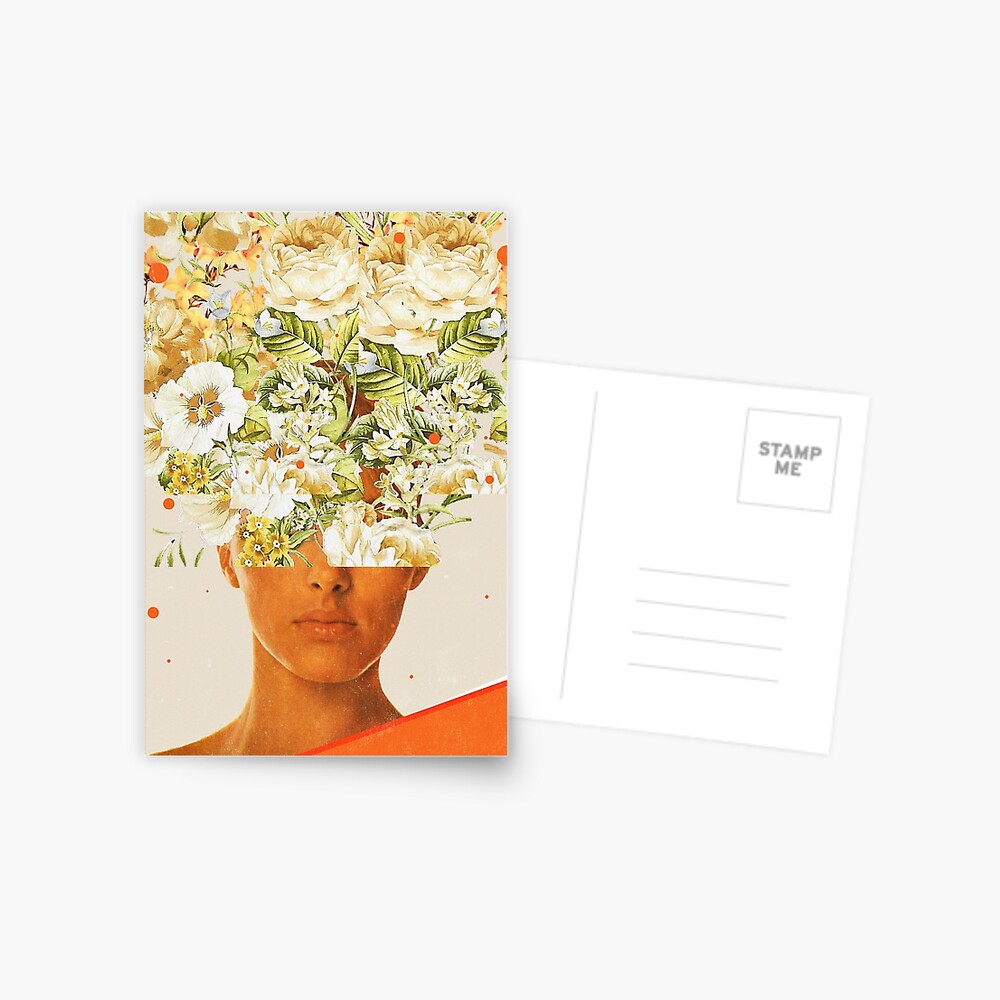SuperFlowerHead Postcard