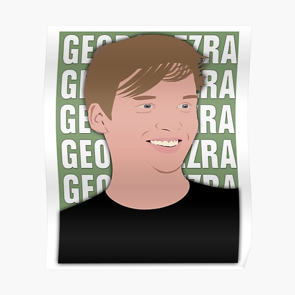 “george ezra " Poster for Sale by nored10 | Redbubble