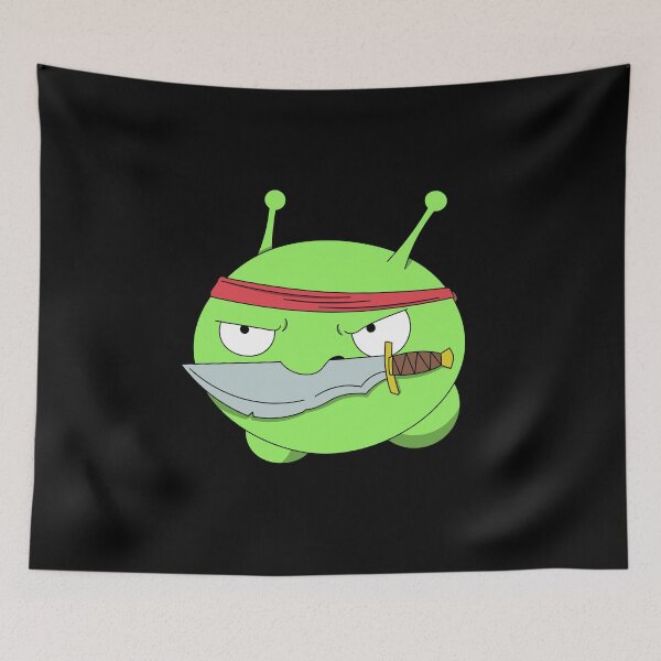Item preview, Final Space™ | Mooncake ready to fight with a knife designed and sold by ProdbyNiECO.