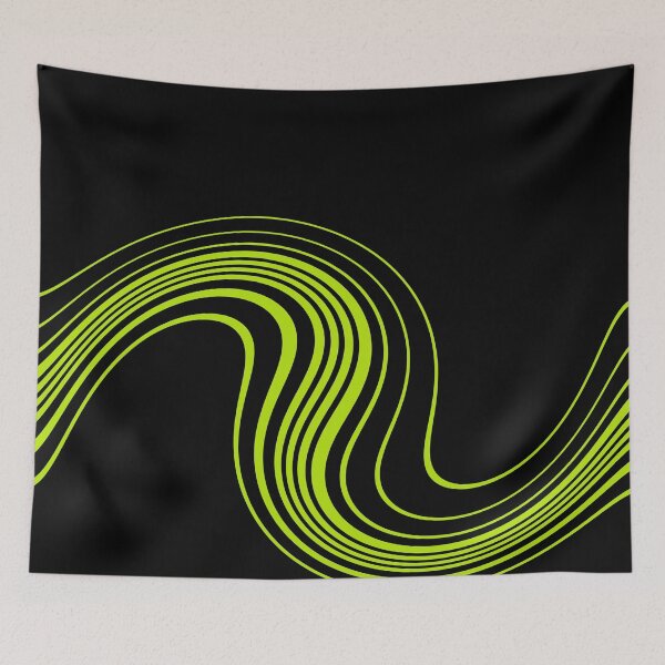 Item preview, Simple Swirl - Lime Green designed and sold by LAEC-Shop.
