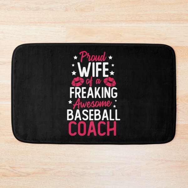 Item preview, Baseball Coach Wife Player Softball Themed Batter Sticker designed and sold by contawana1s.