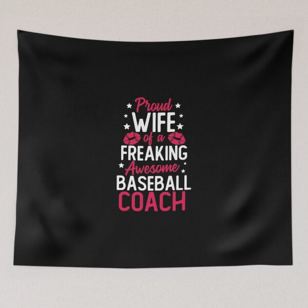 Item preview, Baseball Coach Wife Player Softball Themed Batter Sticker designed and sold by contawana1s.