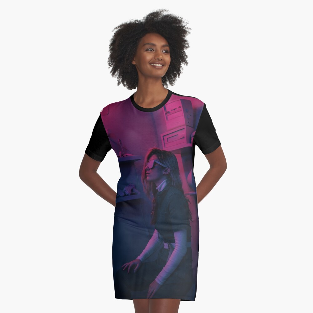 Item preview, Graphic T-Shirt Dress designed and sold by BienThings.