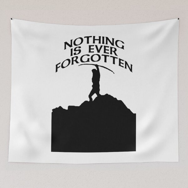 Item preview, Nothing_s forgotten. Nothing is ever forgotten Active  designed and sold by TeeRexPrint.