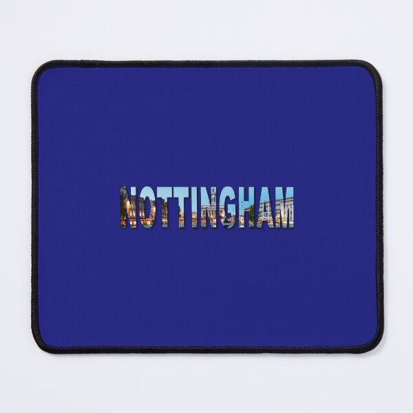 Item preview, Nottingham council house in text   designed and sold by TeeRexPrint.