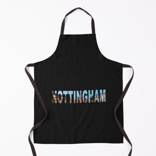 Item preview, Nottingham council house in text   designed and sold by TeeRexPrint.