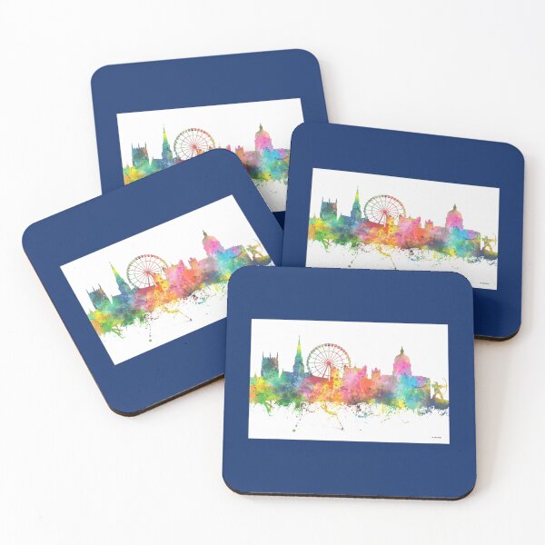 Item preview, Nottingham England Skyline   designed and sold by TeeRexPrint.