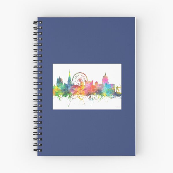 Item preview, Nottingham England Skyline   designed and sold by TeeRexPrint.