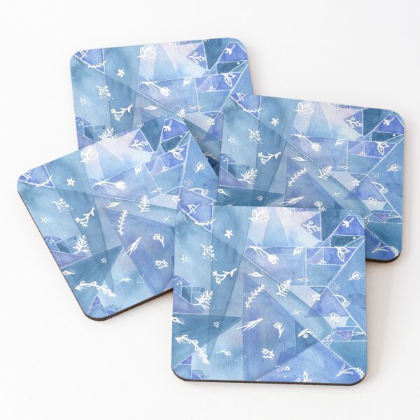 Item preview, Fractured Blues Pattern designed and sold by Anne Pennypacker.