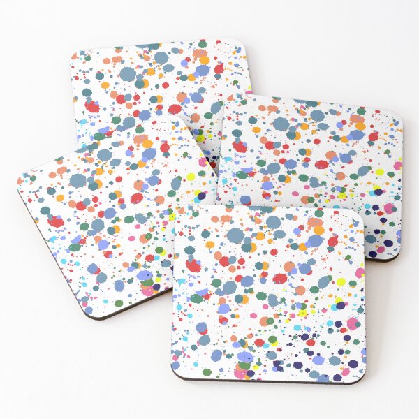 Item preview, Cheerful Colorful Paint Splashes designed and sold by LiquidWing.