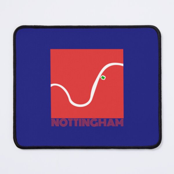 Item preview, Nottingham Forest River Map     designed and sold by TeeRexPrint.