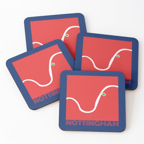 Item preview, Nottingham Forest River Map     designed and sold by TeeRexPrint.