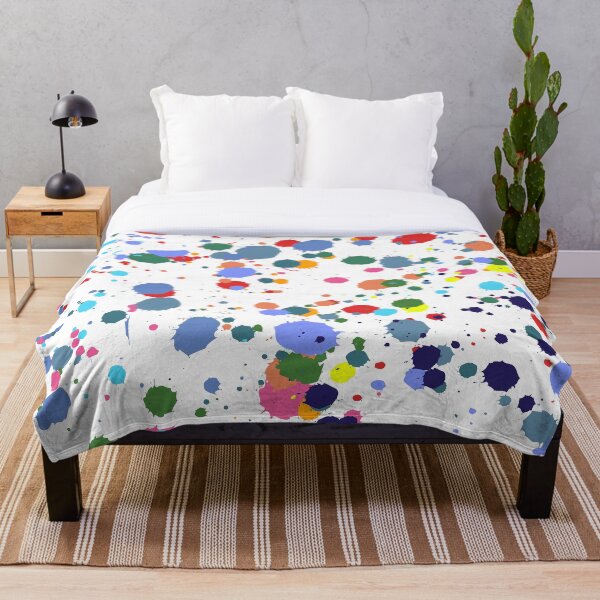 Item preview, Cheerful Colorful Paint Splashes designed and sold by LiquidWing.