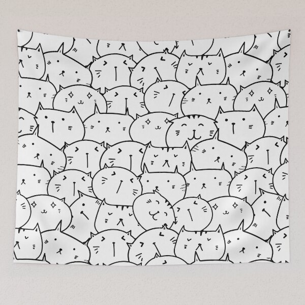 Item preview, Cats and more cats! designed and sold by Verubi.