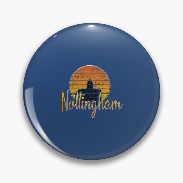 Item preview, Nottingham sunset California style distressed   designed and sold by TeeRexPrint.