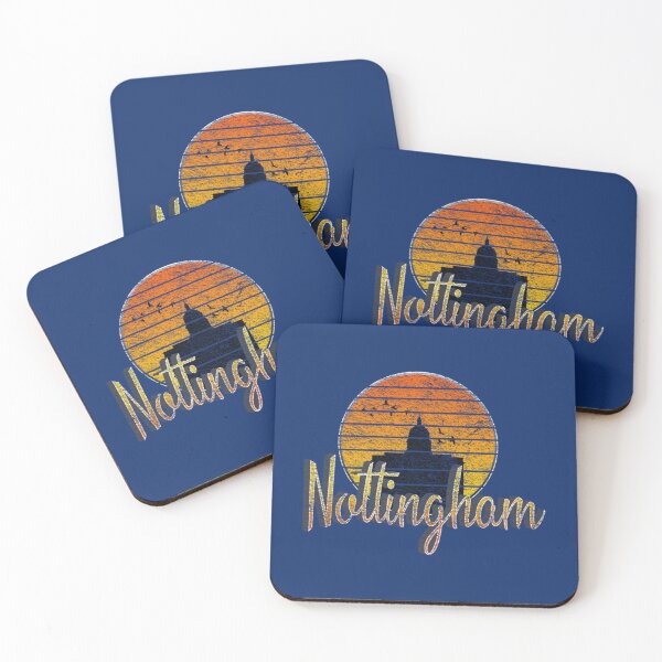 Item preview, Nottingham sunset California style distressed   designed and sold by TeeRexPrint.
