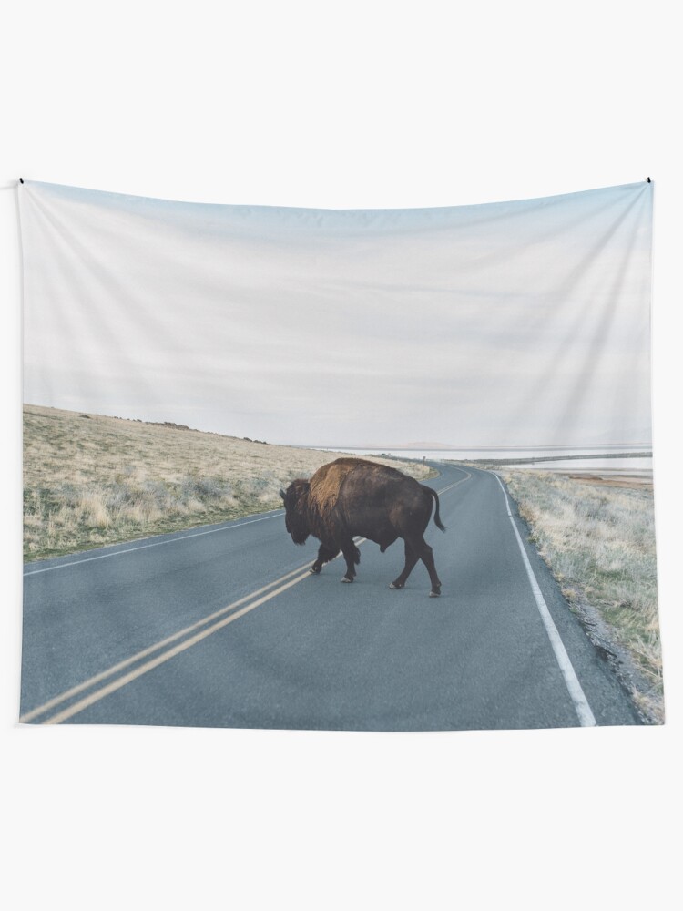 Alternate view of Seldom is Herd Tapestry