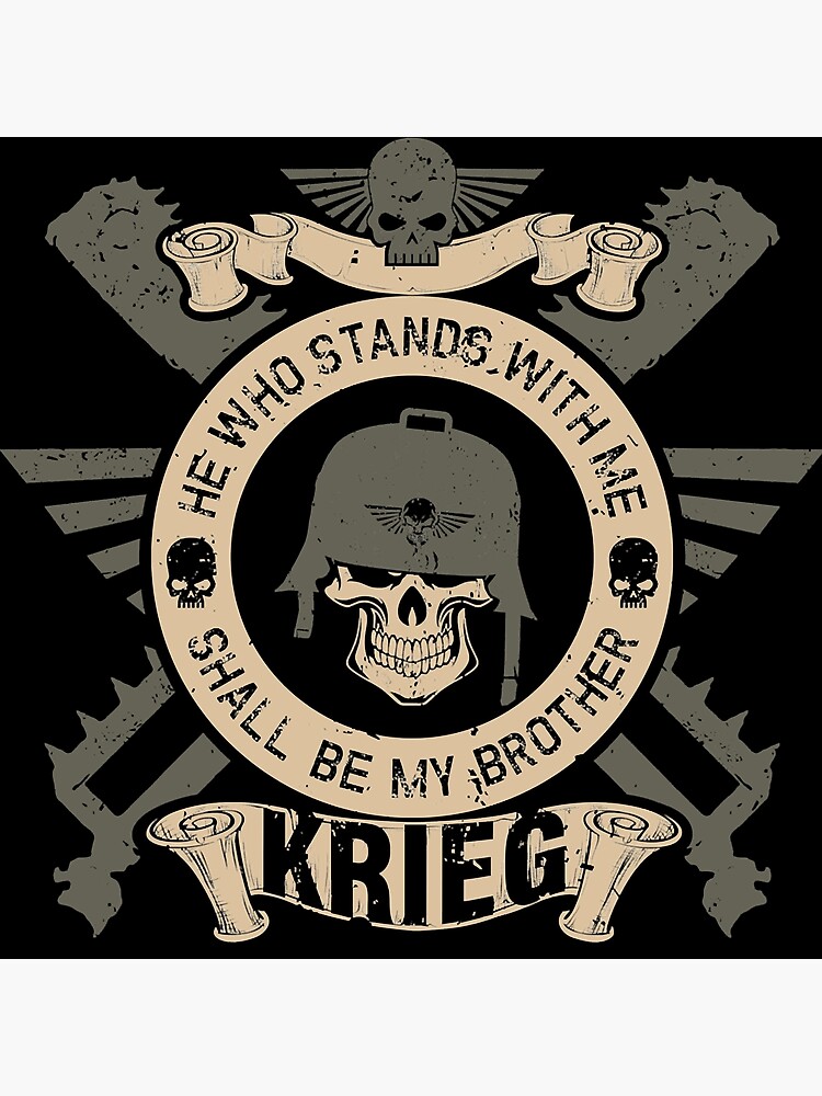 BROTHERS OF KRIEG Premium Matte Vertical Poster