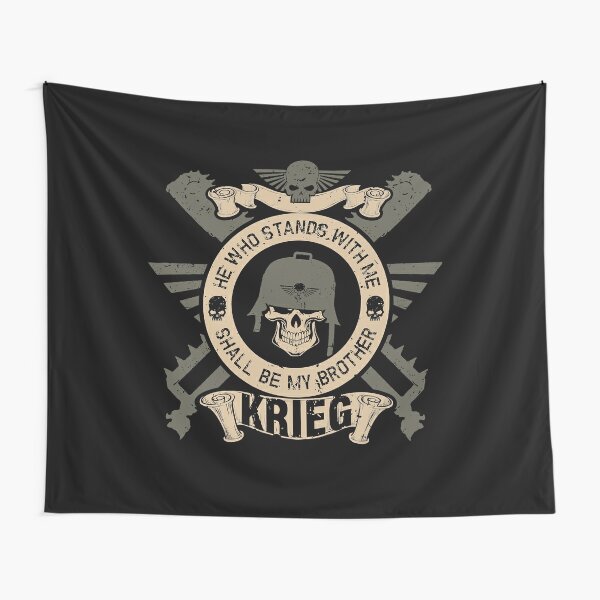 KRIEG - LIMITED EDITION Tapestry for Sale by Clemency510