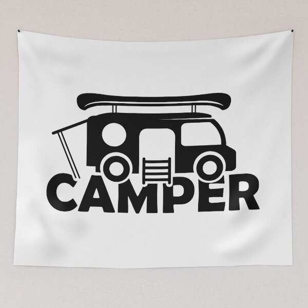Item preview, Camping friends vacation camping travel car canoe kayak designed and sold by AndreMi.
