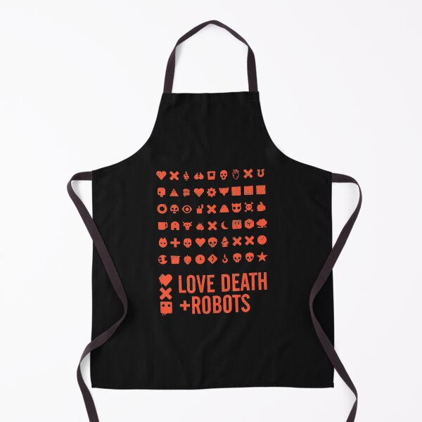 Item preview, love death robots -Red Paint All in designed and sold by Oscar123412.