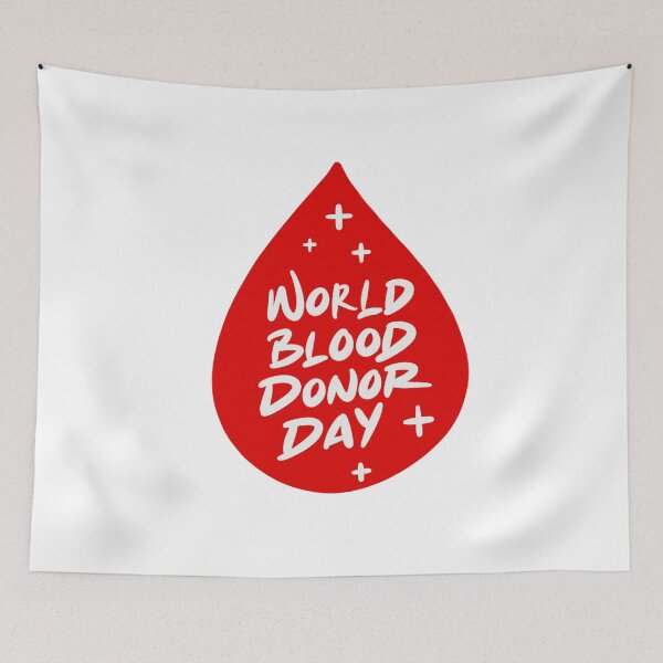 Item preview, World Blood Donor Day designed and sold by Fine Art California.