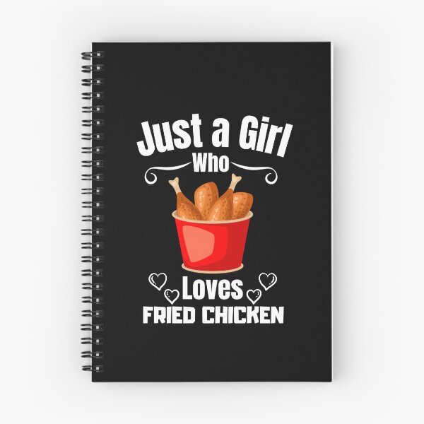 Item preview, Just a Girl Who loves Fried Chicken designed and sold by WaguinhoTex.
