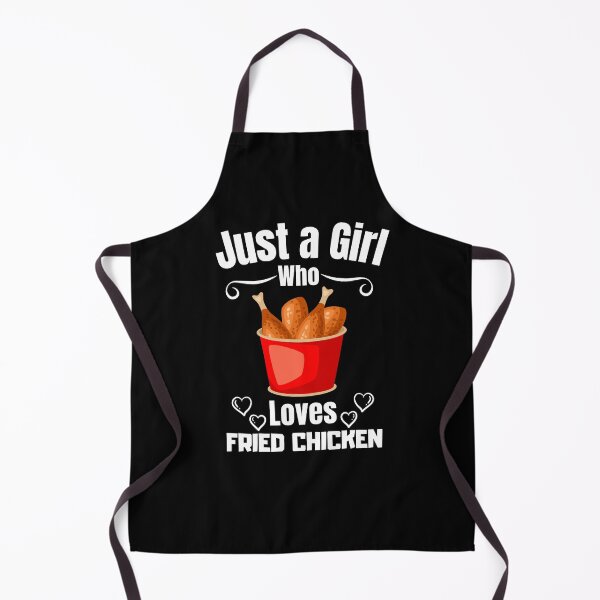 Item preview, Just a Girl Who loves Fried Chicken designed and sold by WaguinhoTex.