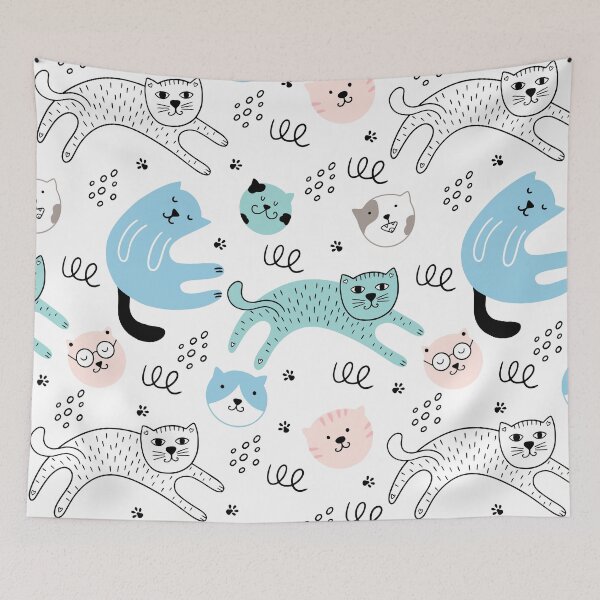 Item preview, Cats and more cats! designed and sold by Verubi.
