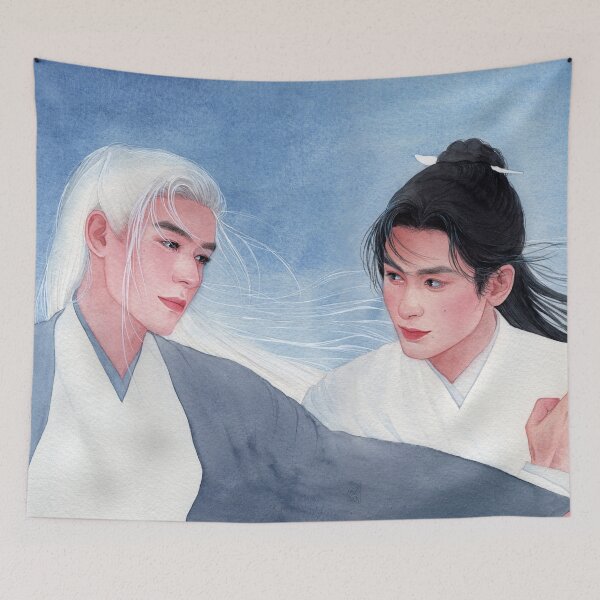 Item preview, "无我无你"/"Us，Always"  Word of Honor | Zhou Zishu | Wen Kexing | 山河令 | 周子舒 | 张哲瀚 | 温客行 | 龚俊  designed and sold by Lin Artist.