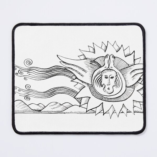 Item preview, Winged hand-feet Human in the middle of the Sun designed and sold by Istvan Ocztos.