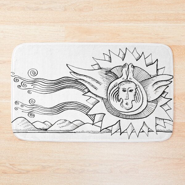 Item preview, Winged hand-feet Human in the middle of the Sun designed and sold by Istvan Ocztos.