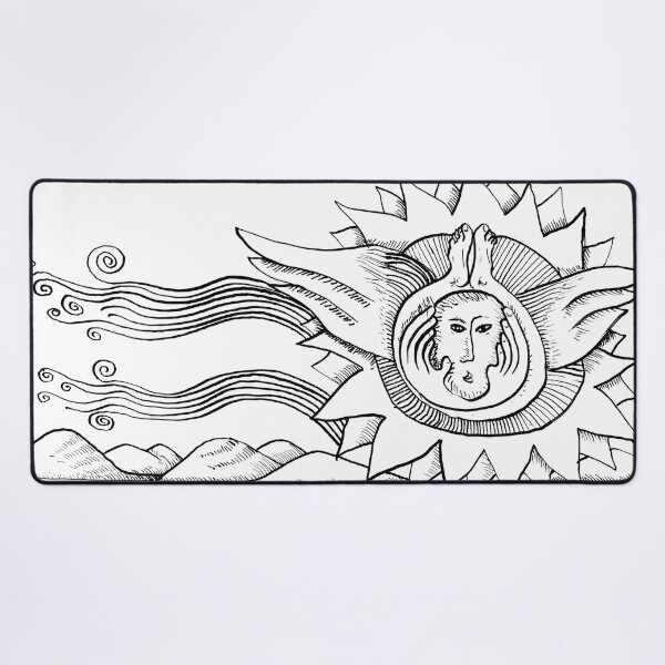 Item preview, Winged hand-feet Human in the middle of the Sun designed and sold by Istvan Ocztos.