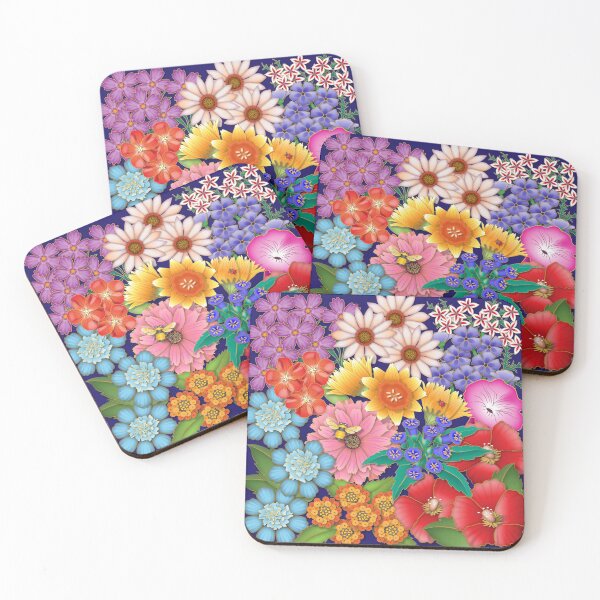 Item preview,  Mass of Graphic Flowers designed and sold by Kathleen Dupree.