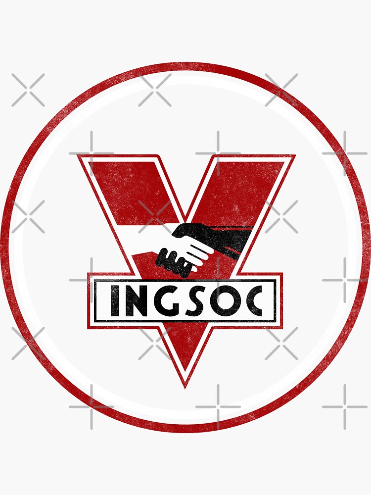 George Orwell 1984 INGSOC Sticker!