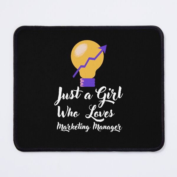 Item preview, Just a Girl Who loves Marketing Manager designed and sold by WaguinhoTex.
