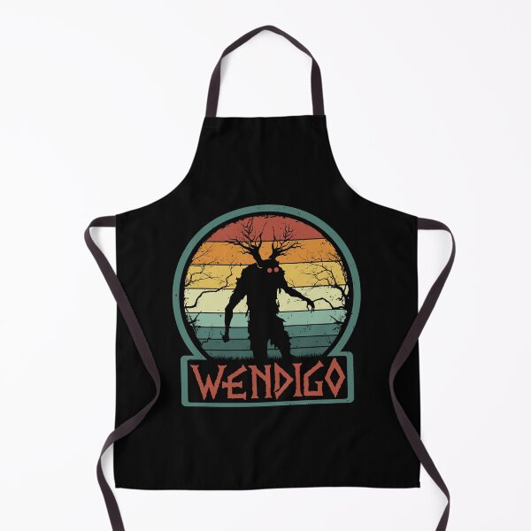 Item preview, Wendigo - Retro Vintage Algonquian Cryptid Monster designed and sold by Caslull0909.