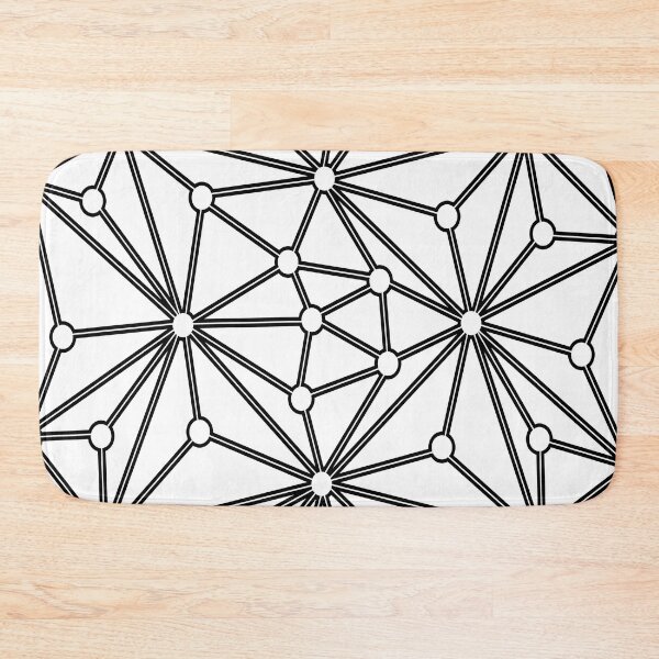 Item preview, Abstract geometric pattern - black and white. designed and sold by K.S ART.