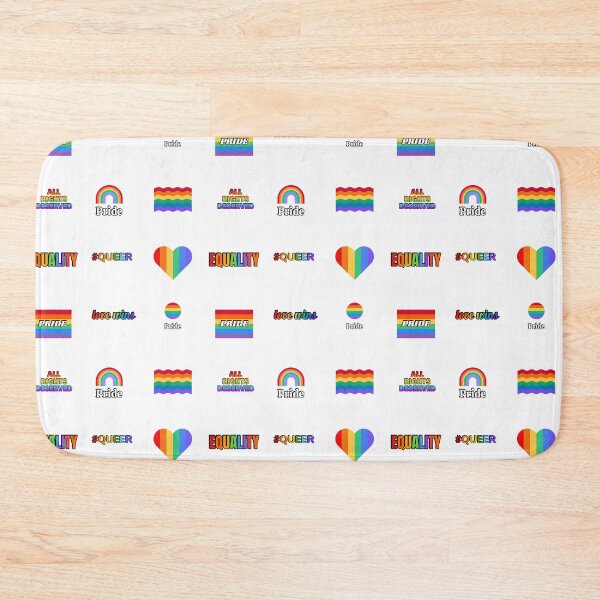 Item preview, Pride Bundle - sticker pack - collection of rainbow gay pride icons designed and sold by Inspirationmotivation.