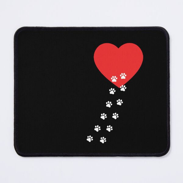 Item preview, Paw Prints to My Heart designed and sold by HazyAppleArt.
