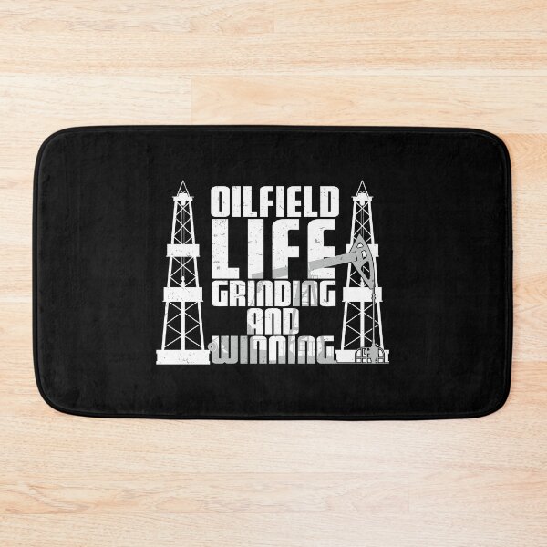 Item preview, Oilfield Worker Grinding And Winning Funny Oil Well Worker designed and sold by StrongShirts.