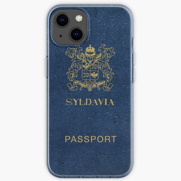 Syldavian Passport (iPhone case) iPhone Soft Case