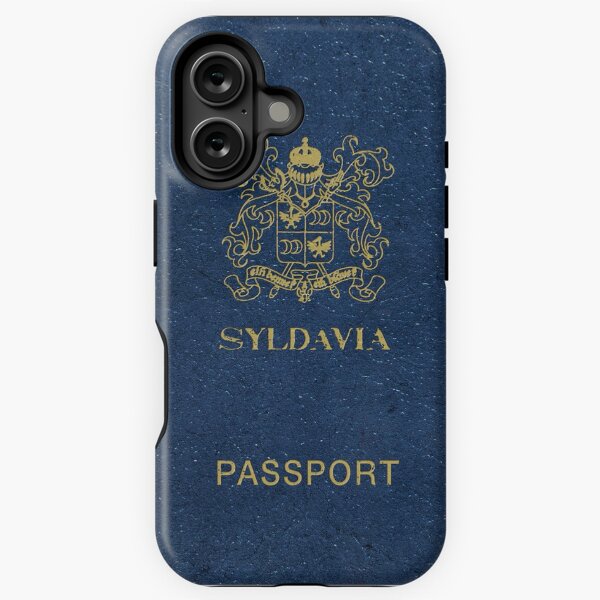 Syldavian Passport (iPhone case) iPhone Tough Case