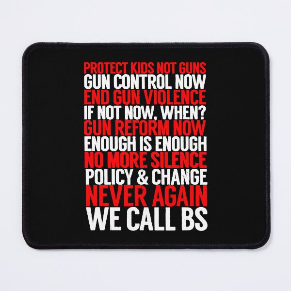 Item preview, Anti Guns .Enough with violence and unsafe feeling in schools and elsewhere. Help stop another mass shooting and support gun control! designed and sold by ORNOL.