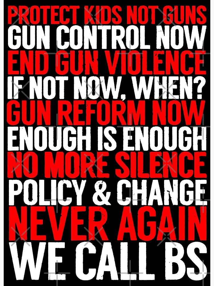 Anti Gun Control Posters