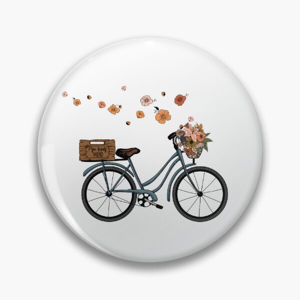 Item preview, Floral Bicycle designed and sold by DearSunny.