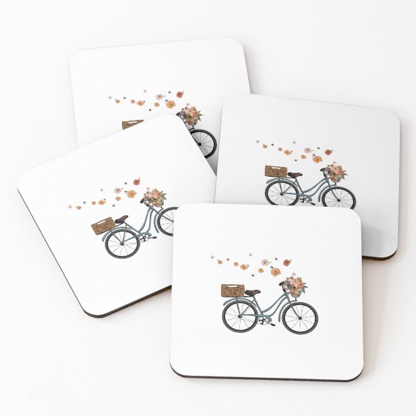 Item preview, Floral Bicycle designed and sold by DearSunny.